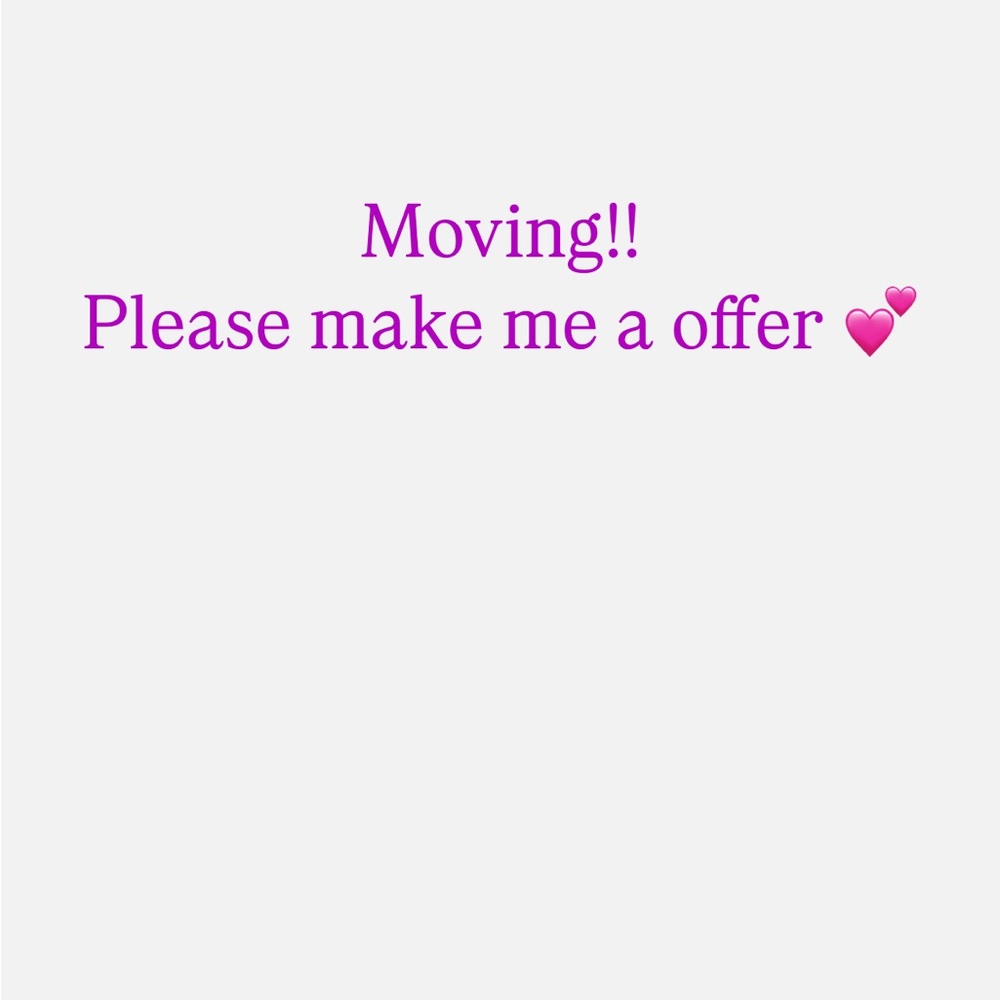 Make an Offer - Moving Sale